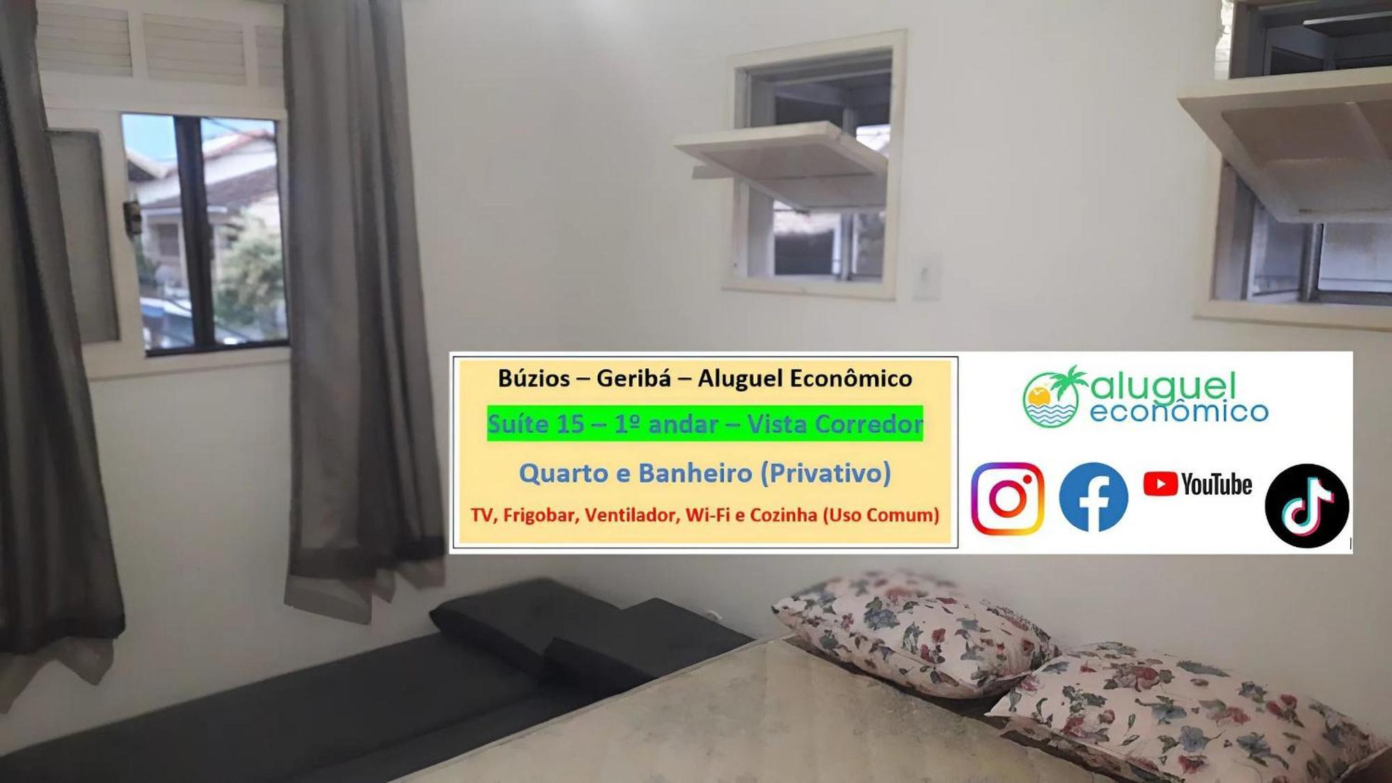 Buzios - Geriba - Suites - Aluguel Economico Kültér fotó