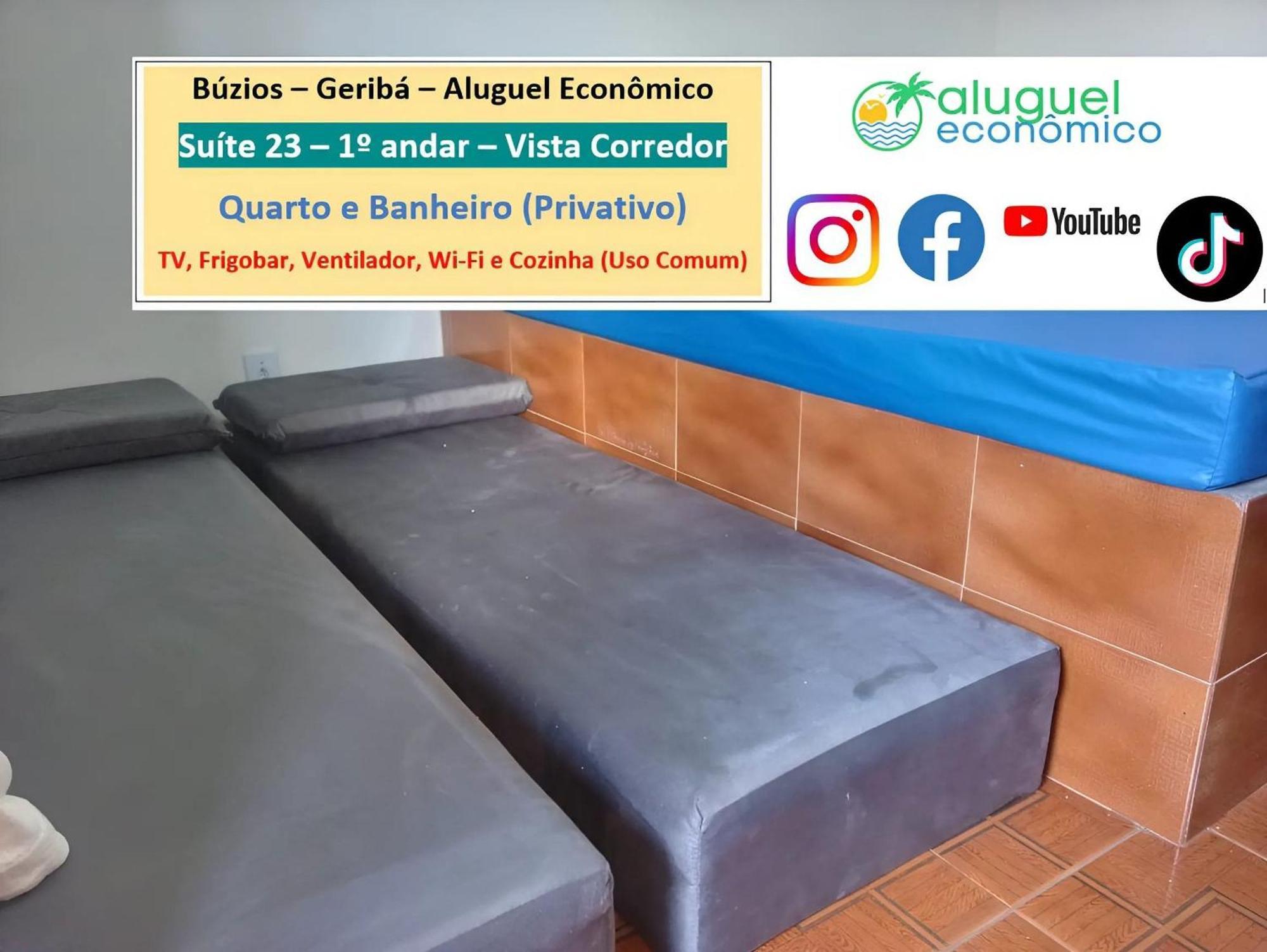 Buzios - Geriba - Suites - Aluguel Economico Kültér fotó